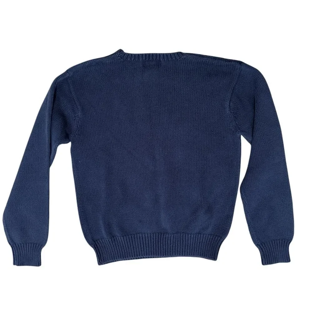 Polo-ralph-lauren Men's Navy and Blue Jumper